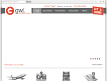 Tablet Screenshot of gwlcorp.com